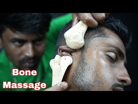 Massage With Bone ASMR | Neck Cracking Head Massage | Ear Massage ASMR | Head Scratching ASMR