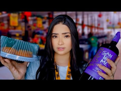 ASMR:CAIXA DE SUPERMERCADO INTROMETIDA PART 4
