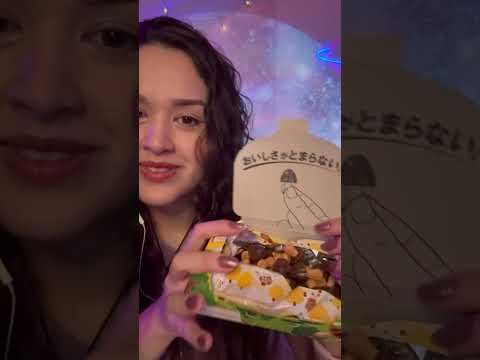 esse é meu chocolate favorito aqui do japão 🇯🇵🤩 #asmrfood  #eatingasmr  #asmrchocolate  #chocolate