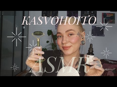 ASMR Suomi - Rentouttava Kasvohoito ♡