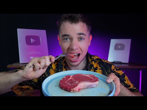 ASMR DÉGUSTATION VIANDE ( BRUITS DE BOUCHE ) 👄 🍖