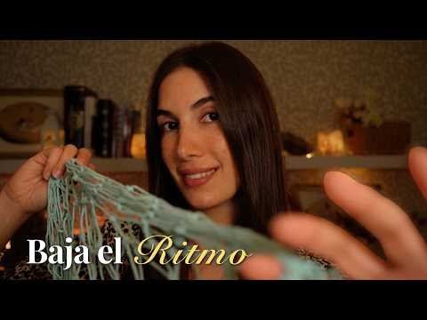 ASMR Para Dormir 😴 Baja el Ritmo Conmigo | Masaje + Visuales Lentos