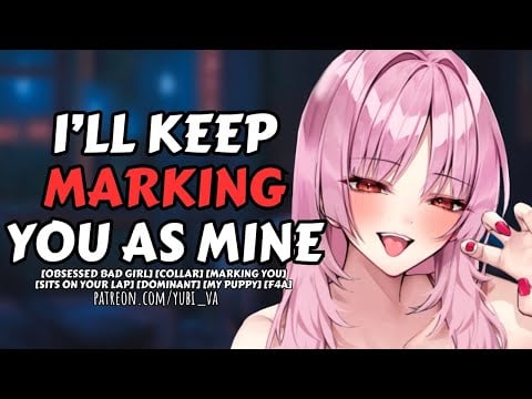 Bad Girl Puts a Collar on You and Marks You ♡ [fdom x shy willing listener]F4A ASMR Roleplay