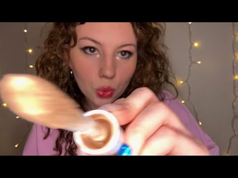 ASMR GETTING YOU READY FOR YOUR DATE😍QUICKLY❗️(makeup, hair, skincare)