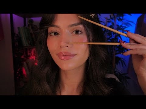 ASMR - Yüzündeki Hayali Şeyleri Temizliyoruz 😴