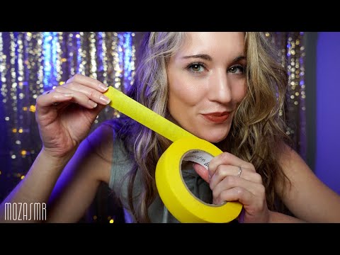 ASMR 💛 Sticky Tape Sounds for Tingles