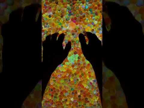 Water Beads ASMR with Music 💦 Full version on channel #asmr #waterbeads #waterasmr #asmrwatersounds