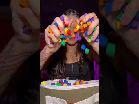 *ASMR* Meus BLOCOS GRUDENTOS 🦠