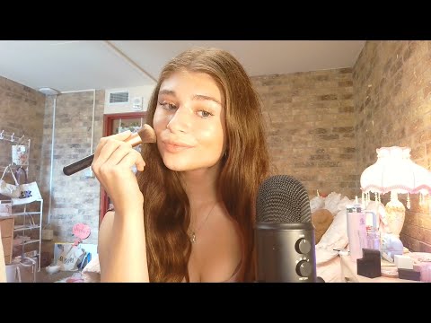 ASMR Do my Makeup with me (Chatty GRWM)