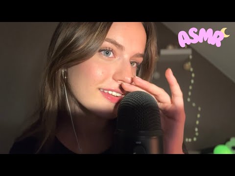 ASMR - Inaudible proche du micro 👄 (visuel, bruits de bouche)