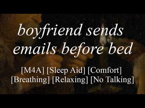 (1 Hour) your boyfriend sends some emails before bed [asmr] [sleep aid] [relaxing] [no talking]