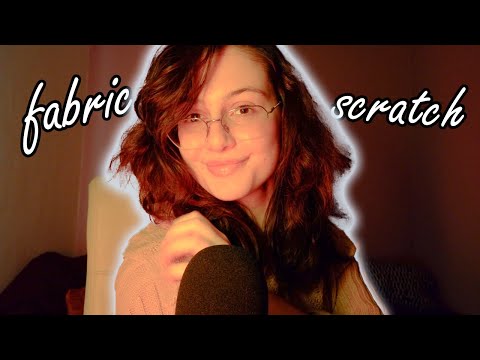 ASMR fabric scratching