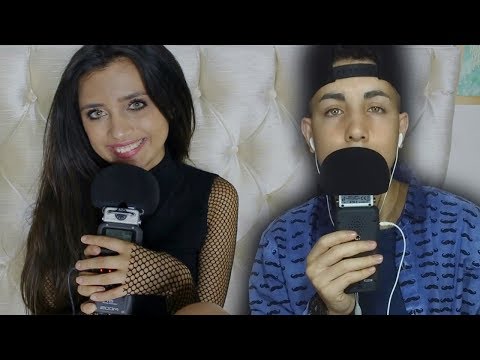 ASMR Sabrina & Adlipe – Sons de boca MOLHADOS no seu ouvido pertinho do microfone #CheckMateASMR