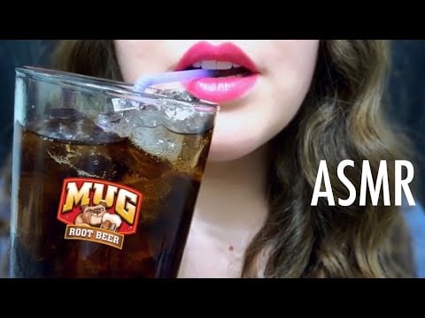 ASMR Drinking ROOT BEER & Eating ICE 🥤 THE MOST SATISFYING Soda Video Ever!