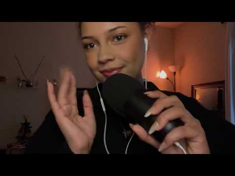 ASMR cozy up close whispers & echoed mouth sounds (+ lil summer fridays haul) 💝