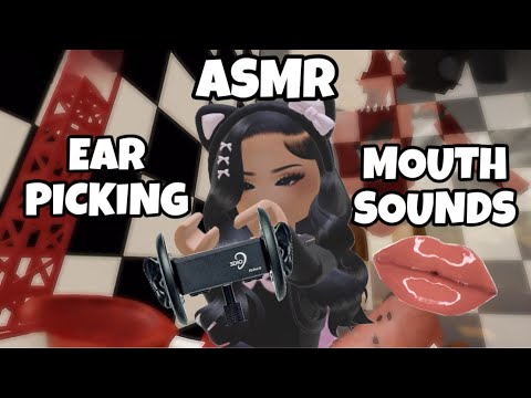 Roblox ASMR ☆ Ear Picking & Mouth Sounds | Deep Tingles & Relaxing Triggers
