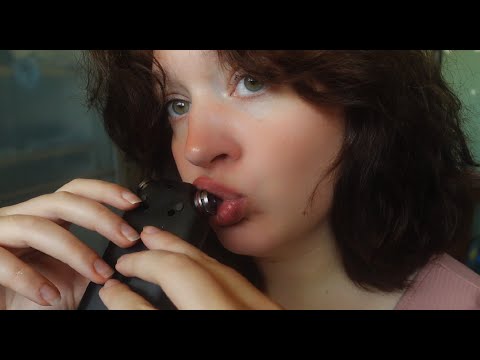 ASMR ear eating\biting (tascam mic, no talking, intense mouth sounds, licking)