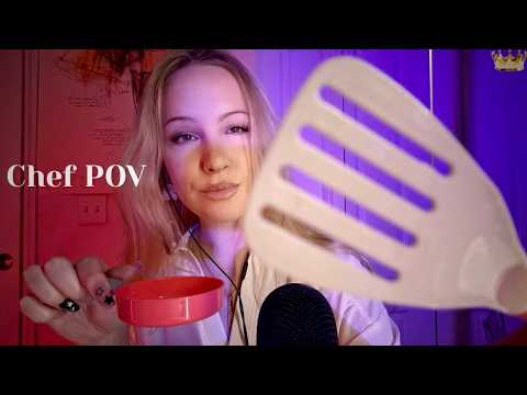 ASMR Chef Roleplay: POV you are a panini & I am preparing you for dinner