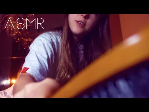 ASMR CUIDANDO DE VOCÊ ANTES DE DORMIR ❤️‍🩹 limpando seu machucado, penteando cabelo e +