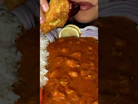 Eating Indian Food #asmr #food #indian #indianfood