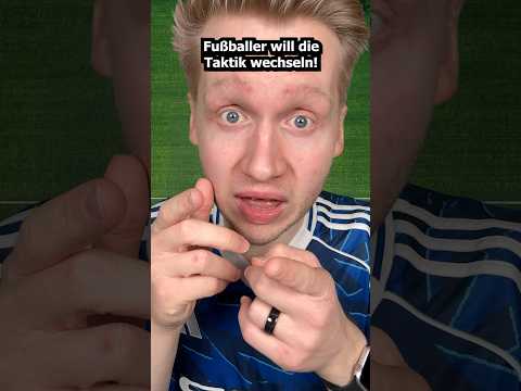 Fußballer will die Taktik wechseln! #asmr