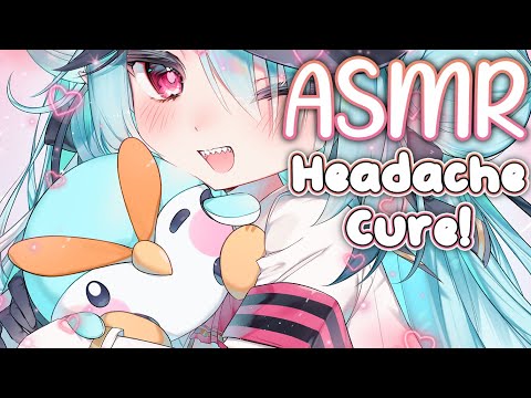 【ASMR】100% Headache Relief 💗 Head Massage and Up Close Comforting Whispers!
