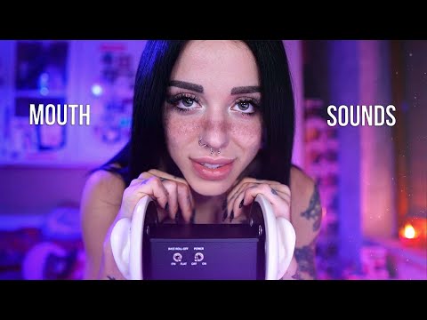 COCCOLO LE TUE ORECCHIE 👂🏻 | ASMR Kiss & Mouth Sounds