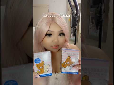 INTUITION TEST WITH BLIND BOXES #asmr