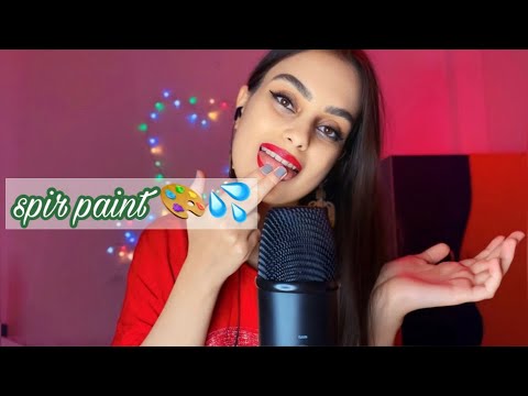 ASMR SPIT Painting You 💦