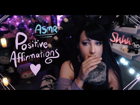 feel better positive affirmations - asmr, mic pets