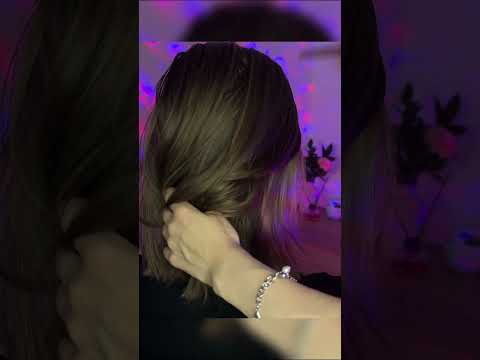 ASMR Wooden Stick Hair Play ✨ Bracelet Tingles Bonus #asmr #asmrhair #asmrtriggers