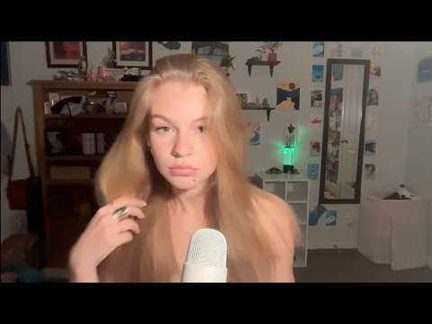 My first ASMR video EVER