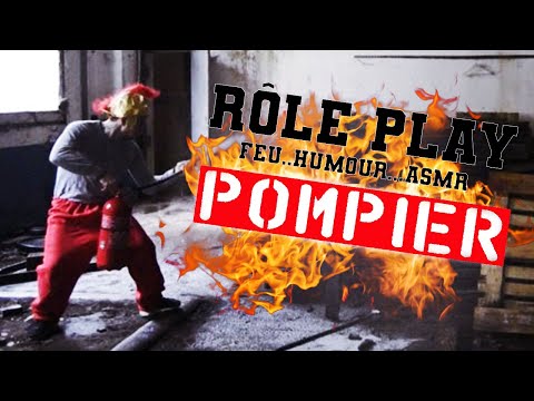 Asmr : Rôle play POMPIER / Ta maison prend FEU ! 🔥🔥