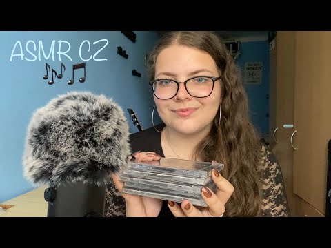 ASMR CZ Pokec o hudbě + sbírka CD | Ramble about Music & My CD Collection 🎶 [English Subtitles]