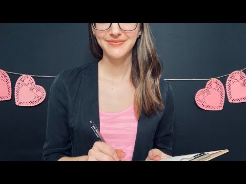 ASMR Setting Up Dating Profile l Asking Questions, Typing/Writing, Soft Spoken