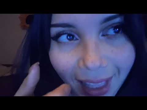 ASMR para cansar tu vista + spit painting PARA DORMIR RÁPIDO ♡