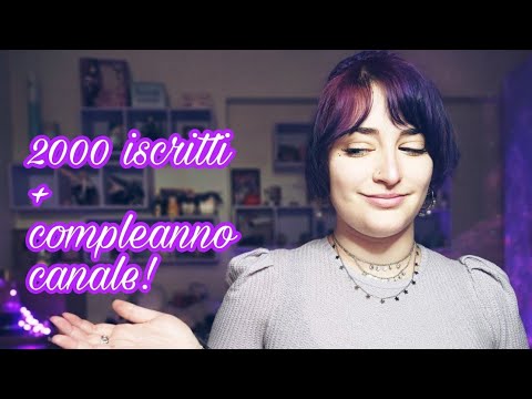 ASMR ITA🔥✨Sussurri speciali per i 2000 iscritti!