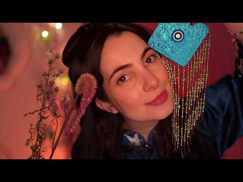 ASMR massagem facial japonesa - Atenção pessoal em você!