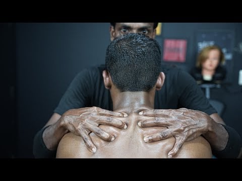 Weird Head And Body Massage With Lots Of Pressure ASMR | Strong Wrist Barber Deep Tissue Massage