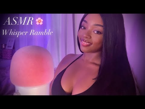 ASMR | Soft Ear to Ear Whisper Ramble 🤍 Clicky Whispers & Mouth Sounds 🌸✨