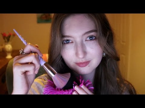 ASMR Relaxing Silicone & Brushing Sounds w/ Whispers on Yeti