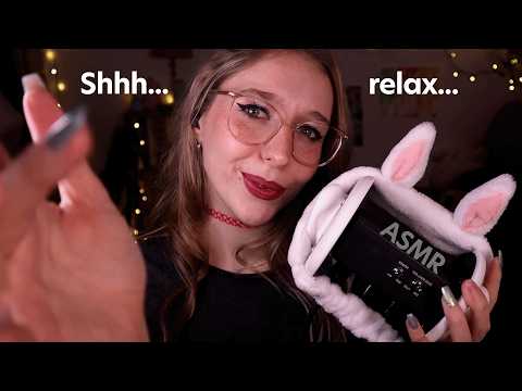 ASMR Positive Affirmations to Help You Sleep ✨ Face Touching & Brushing