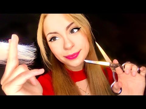 ASMR FRANÇAIS COIFFEUR ♡ Coupe réaliste & Coupe des Cheveux ✂️ ASMR Barbier, ASMR Coiffure, Ciseaux