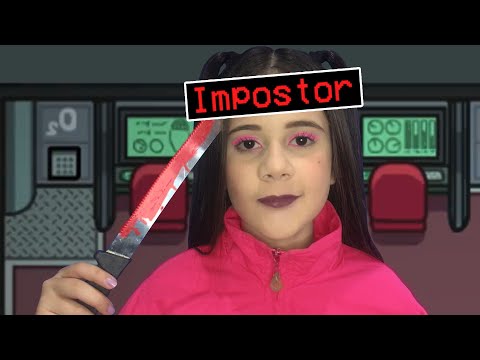 ASMR AMONG US na vida real - Há um impostor entre nós... (roleplay)