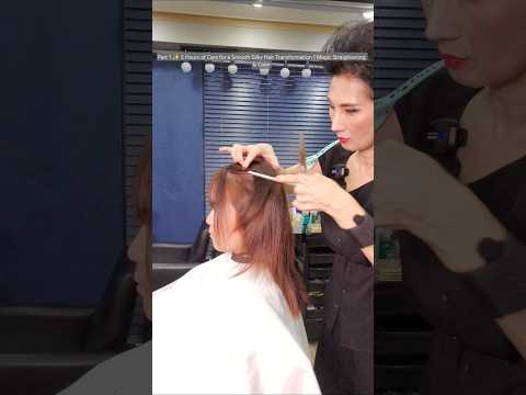 Hair Salon ASMR | Korean Hair Transformation - Beautiful Results