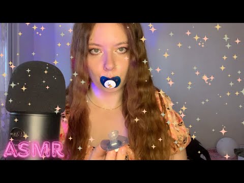 ASMR | 🫧Baby Pacifiers 🍼🩷🌷🫧Tingly Mouth Sounds 🫧