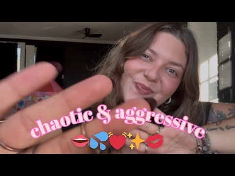 ❤️‍🔥Fast & Aggressive ASMR❤️‍🔥 Chaotic, Mouth Sounds, Hand Sounds, New ASMR