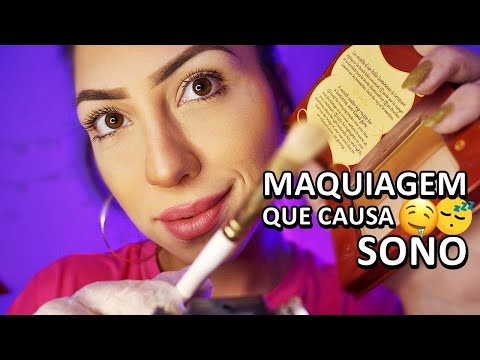 ASMR: MAQUIAGEM QUE CAUSA SONO PROFUNDO