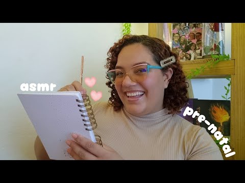 ASMR FAZENDO SEU PRÉ-NATAL 👶🏽💕