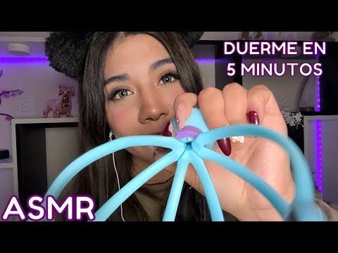 ASMR español / DUERME en MENOS de 3 MINUTOS CON MI ATENCIÓN PERSONAL / Mimos en tu carita